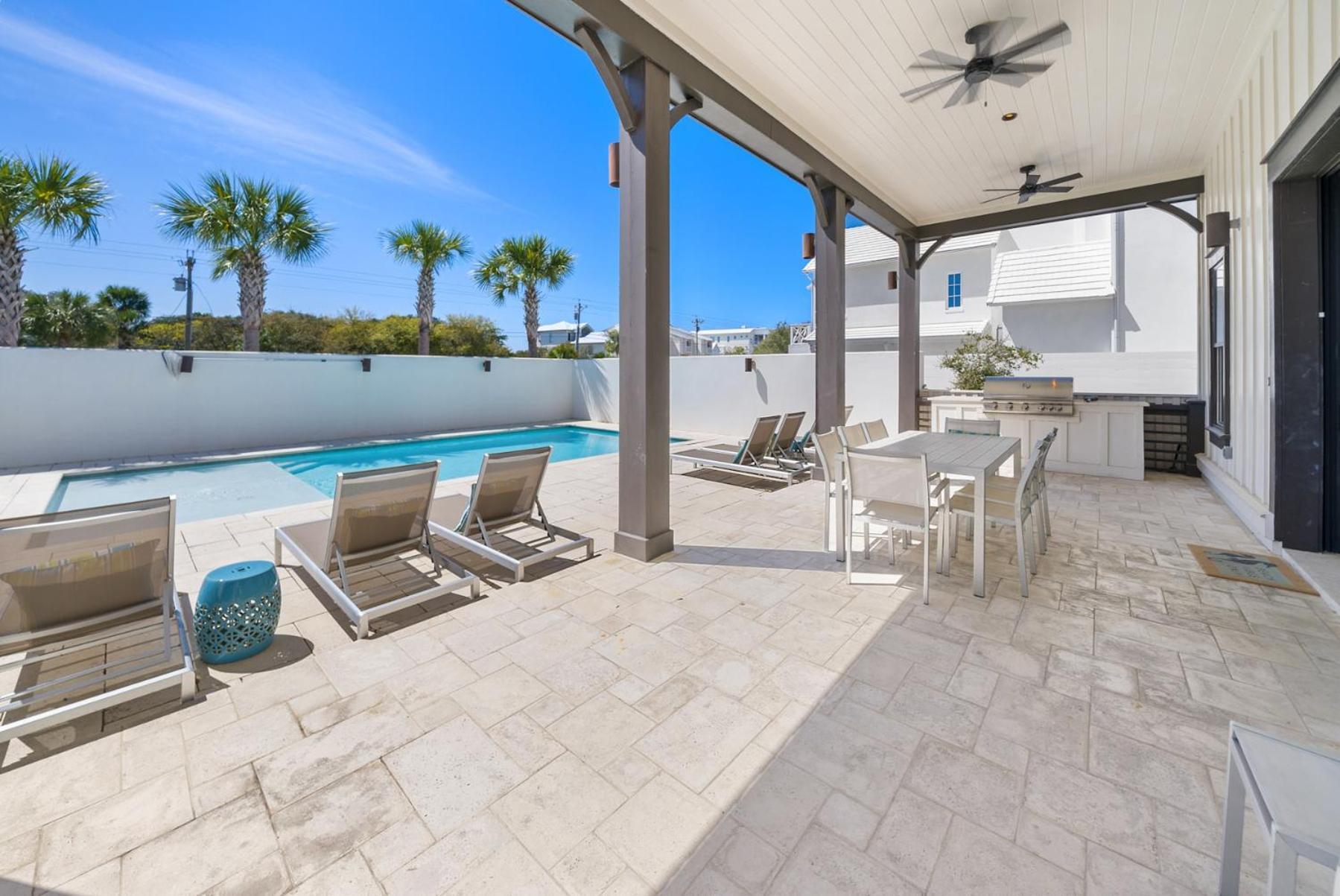 Four Blue Palms Home Inlet Beach Exterior photo